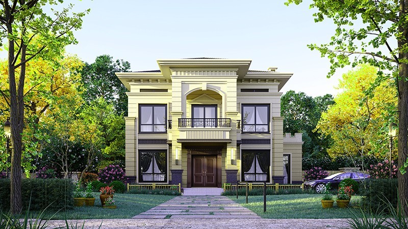 牡丹江中式合院住宅，开放庭院与邻里乡亲更亲近